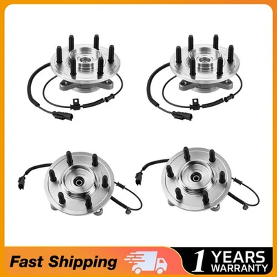 Set of 4 Front Wheel Bearing Hub 4WD For 2011 2012-2014 Ford F-150 Expedition - Image 1 of 4