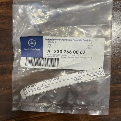 Husillo de manija de puerta interior genuino Mercedes A2307660067 SL R230 SLR McLaren Foto 1 de 2