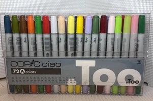 Juego de rotuladores Copic 72-A Ciao, surtidos - 71 nuevos otros - falta 1 bolígrafo - Imagen 1 de 3