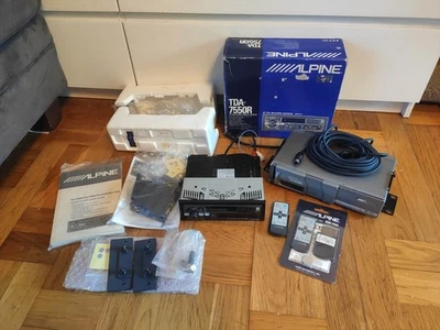Original Alpine TDA 7550R Radio CHA S604 Autoradio CD Wechsler RUE 4180 - Bild 1 von 4