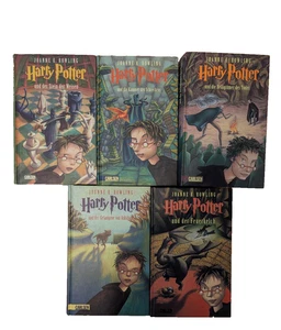 Harry Potter Bücher (Teil 1, 2, 3, 4 und 7) - Bild 1 von 1