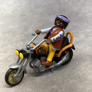 Playmobil motociclista e motocicletta donna (3014) - Foto 1 di 7