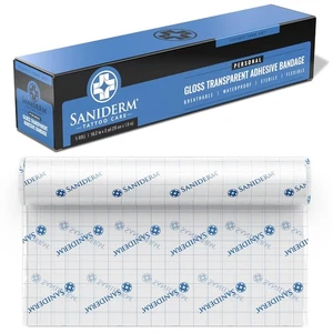 Saniderm Original Tattoo Aftercare Bandage Personal Roll (10 in x 2 yd) - Picture 1 of 9
