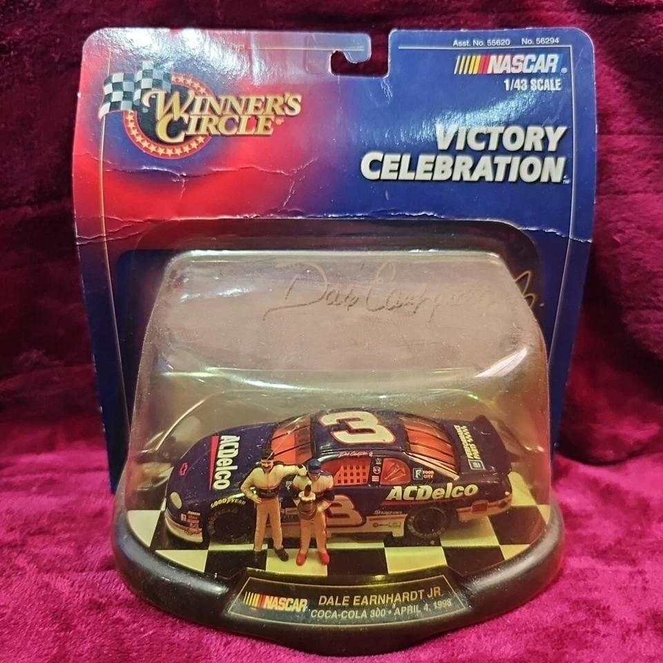 Dale Earnhardt Jr #3 Winners Circle 1:43 AC DELCO Victory Celebration - Sealed - Image 1 of 4