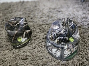 Set 2 GW Forest Camo Furry Hat & Beanie Realtree 3M Thinsulate One Size Ear Flap - Picture 1 of 8