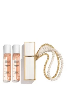 Ltd Ed CHANEL CoCo Mademoiselle CATENA SPRAY BORSA ricariche perle - NUOVO - Foto 1 di 1