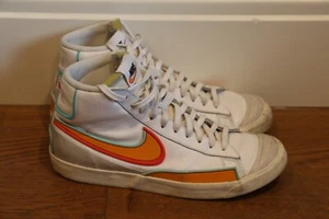 Nike Blazer 77 Mid - Weiß, Orange, Grün. UK9 - Bild 1 von 5