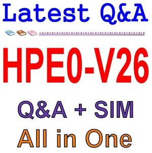 HPE Hybrid Nube Solutions HPE0-V26 Esame Q&a - Photo 1/1