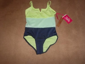 NEW, JUSTICE GIRL'S ONE PIECE SWIMSUIT, SIZE S (7-8) - Picture 1 of 2