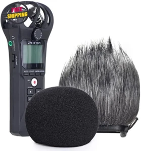 Zoom H1N Handy Recorder Windshield with Foam Cover - Pop Shield for Zoom H1 - Picture 1 of 12