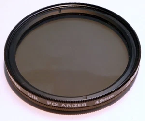 Tiffen 49mm Lens Filter Cir-Polarizer C-PL Circular made in USA - Picture 1 of 8