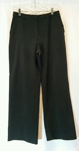 Hillard & Hanson Black Stretch Dress Pant Sz 8 - Picture 1 of 4