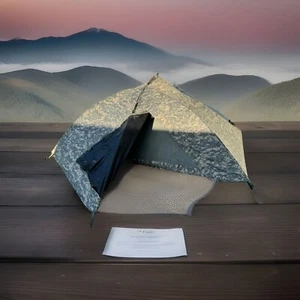 USGI US Army ACU IMPROVED COMBAT SHELTER 1 Man Tent ORC Industries Military GC - Picture 1 of 11