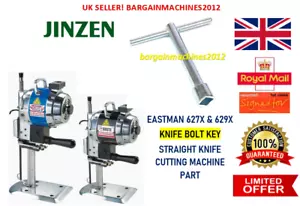 EASTMAN 627X&629X CUCHILLO LLAVE PERNO PIEZA MÁQUINA DE CORTE INDUSTRIAL - Imagen 1 de 3