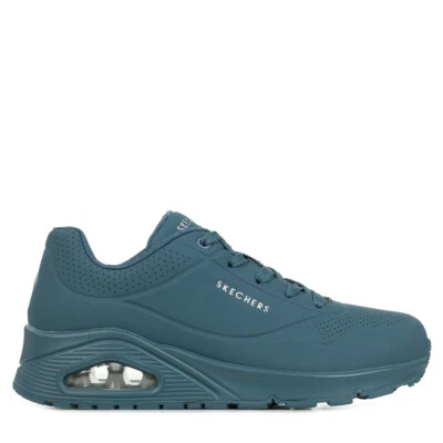 Skechers Womens Uno Stand On Air Sneakers Blue - Image 1 of 4