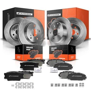 New Front & Rear Disc Brake Rotors & Pads for Toyota RAV4 2006-2018 Lexus HS250h - Picture 1 of 8