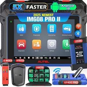 2025 Autel MaxiIM IM608 PRO II IM608S II All Kits IMMO Key Programming Scanner - Picture 1 of 19