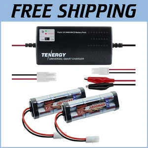 2-Pack 7.2V NiMH RC Battery with Quick Charge Universal Charger - Long Run Time - Picture 1 of 9