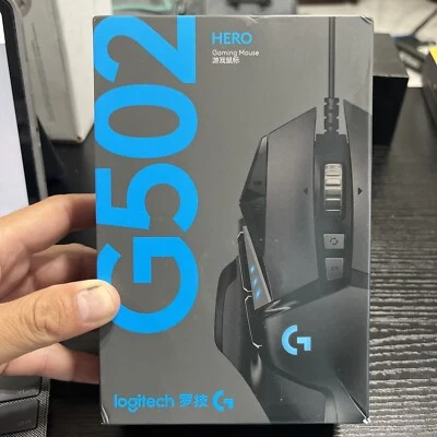 Logitech G502 HERO High Performance Wired Gaming Mouse 910-005469 SEALED - Image 1 of 2