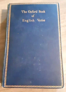 The Oxford Book of English Verse 1250 - 1900 Clarendon Press 1922 - Bild 1 von 12