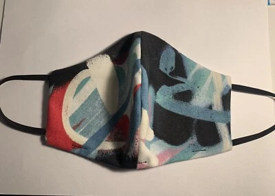 男士可水洗面膜 Wt 过滤口袋/涂鸦印花 — 第 1/3 张图片