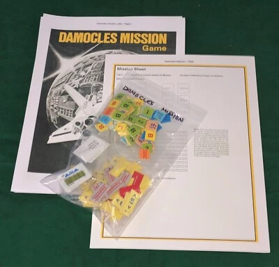 Damocles Mission, solo, Sci-Fi exploration, from Ares #13, 140counter + 50cards. - Image 1 of 4