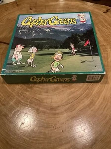 Vintage 1993 Gophers Greens Board Game Family Game Night - Picture 1 of 8