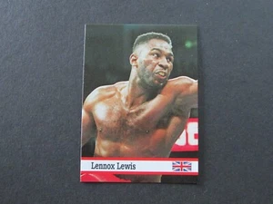 1993 Fax Pax Lennox Lewis Card #11 - Picture 1 of 2