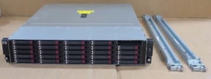HP Storageworks D2700 AJ941A 25-Bay 24x 600GB SAS 2.5" Drive Enc + HP Warranty - Picture 1 of 4