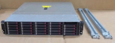 HP Storageworks D2700 AJ941A 25-Bay 24x 600GB SAS 2.5" Drive Enc + HP Warranty - Image 1 of 4