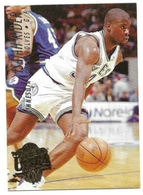 ISAIAH RIDER 1994-95 FLEER ULTRA CARD NM-MT CONDITION - Image 1 of 2