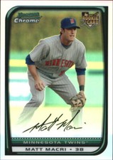 2008 Bowman Chrome Draft Refractors Baseball Card Pick