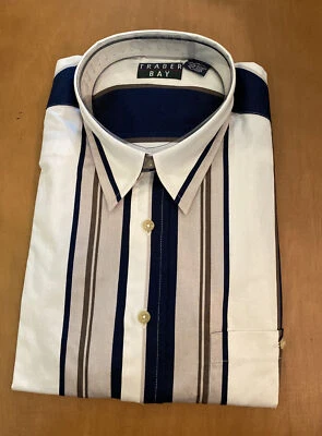 Trader Bay Men’s Striped Long Sleeve Button Up Shirt Size XL - Image 1 of 4