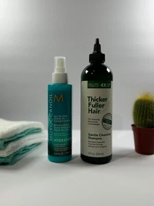Kit De 2 Productos Para Cabello Moroccan Voluminizadora/ Champú Engrosamiento - Picture 1 of 1