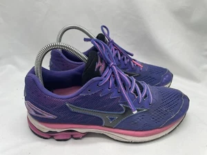 Mizuno Wave Rider 20 Womens Size 7.5 Purple Running Shoes Sneakers J1GD170309 - Picture 1 of 8