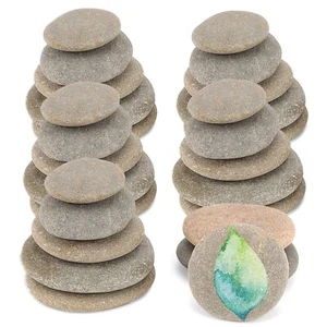 30 PCS 2-3 Inches Painting River Rocks Large Rock Painting Stones Bulk Flat ... - Picture 1 of 7