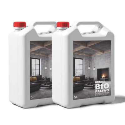10L Bioethanol Premium TOP Tischkamin Ethanolkamin Kaminethanol 2 x 5L Liter - Bild 1 von 4