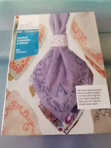 ANITA GOODESIGN Napkin Corners & Rings CD Mini Collection 12 Designs NEW - Picture 1 of 2