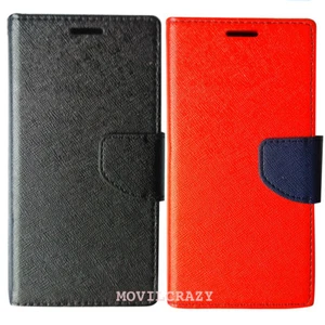 ELEGANTE FUNDA BILLETERA PROTECTORA PARA LIBRO CON SOPORTE PARA MEIZU MX6 - Imagen 1 de 5