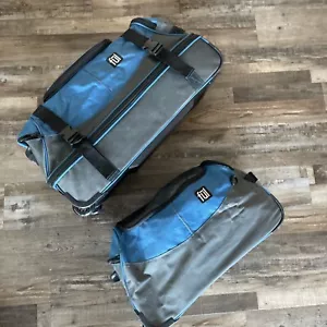 Matching FŪL Split Level 27” Rolling Duffle Bag W/ 21” Rolling Duffle Set - Picture 1 of 13