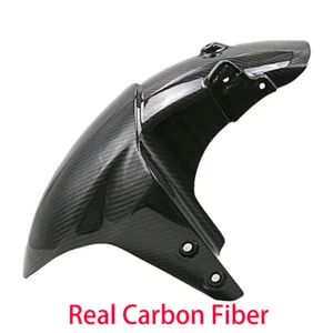 Real Carbon Fiber Front Fender Mudguard Fairing For 2021-2023 MT-09 MT09 FZ-09 - Foto 1 di 9