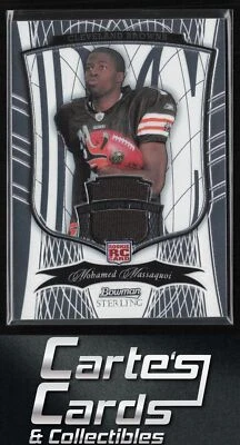 Mohamed Massaquoi 2009 Bowman Sterling #169a Rookie Jersey Patch Browns 399/749 - Image 1 of 2