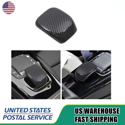 Carbon Black For Mercedes Benz A220 A250 2020 Gear Shift Knob ABS  Sticker - Image 1 of 4