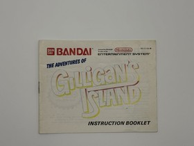 The Adventures of Gilligan's Island Nintendo NES Instruction Manual Booklet Only