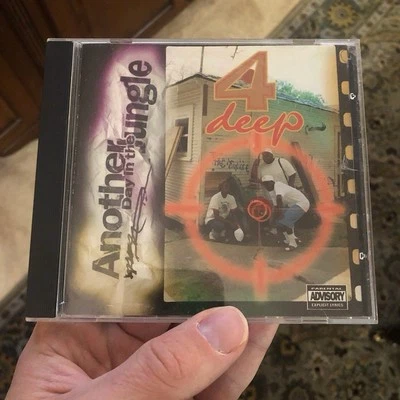 CD: 4 DEEP - Another Day In The Jungle (1993 Power Artist Records)Houston G-Funk Foto 1 de 4
