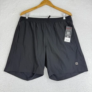 Layers 8 Herren Training Laufen schnelltrocknend Sport Shorts schwarz neu - Bild 1 von 10
