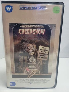 CREEPSHOW - George Romero (1982 Clamshell) - BETA MAX Tape Warner - Picture 1 of 9