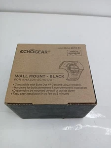 Echo Gear Wall Mount For Amazon Echo Dot 4th Gen - Model EGMA-EDM3-B2  - NIB - Picture 1 of 3