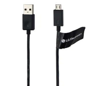 LG USB Données Câble (Micro-Usb) À Chargement / Transfert - Noir EAD62377907 - Photo 1 sur 2
