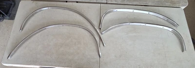 1965 1966 Ford Galaxie 500 XL Wheel Opening Lip Trim Set of 4 Used Original - Image 1 of 4